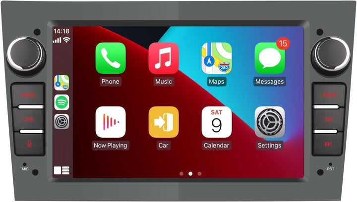 LXKLSZ Autoradio kompatibel mit Carplay/Android Auto für OPEL Antara Zafira Corsa Vivaro Combo mit 7