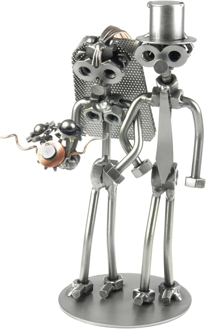 metalman24 Schraubenmännchen BRAUTPAAR Hochzeit Liebe handgefertigte ausgefallene Geschenkidee