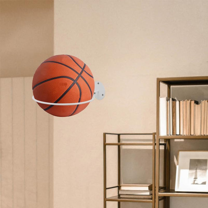 MAGICLULU Wandmontierter Sportballständer Basketballhalter Zur Wandmontage Präsentationsständer Für