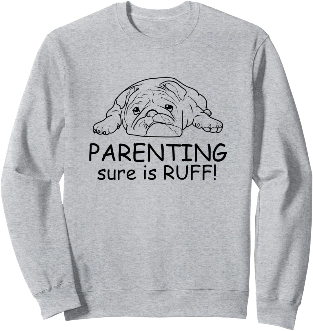 Englische Bulldogge Hund Love-r niedlich lustig Hund Mama Sweatshirt