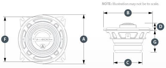 JL Audio C1-400x - 10cm Koax Lautsprecher