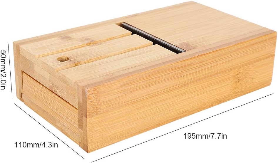 Tissting Seifenhobelmaschine Mit Schublade - Präzises Schneidwerkzeug Für Handgemachte Seifen Und Ke