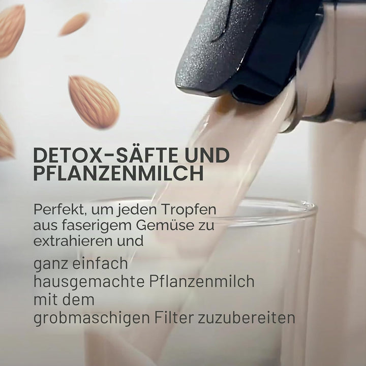 Hurom | Entsafter H330P - gesünder, schmackhafter und verschwendungsfreier Saft, Premium-Entsafter,