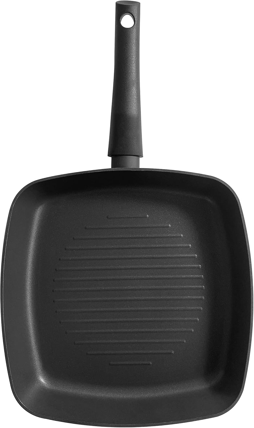 Pintinox Prima Collection Black Grillrost, Aluminium, Induktion, antihaftbeschichtet, 26 x 26 cm