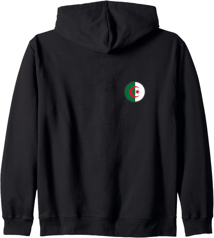 Flagge Algerien Kapuzenjacke
