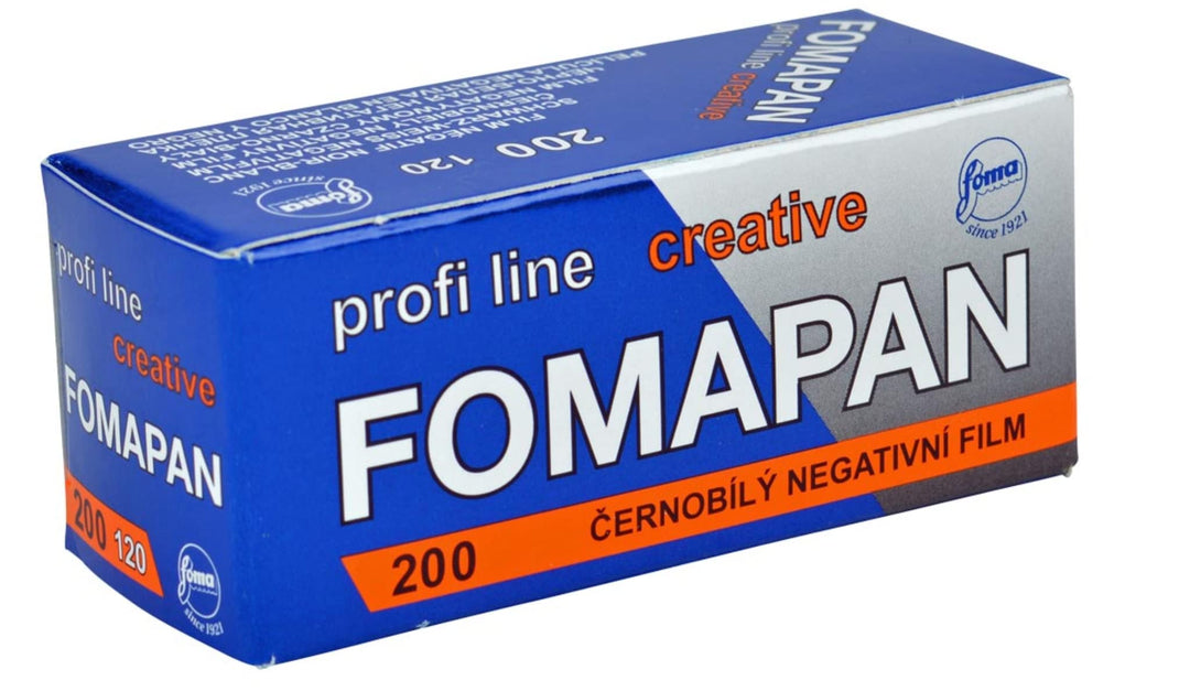 Fomapan, Rollfilm 120, Schwarzweiss, 200 ASA, 3 Stück