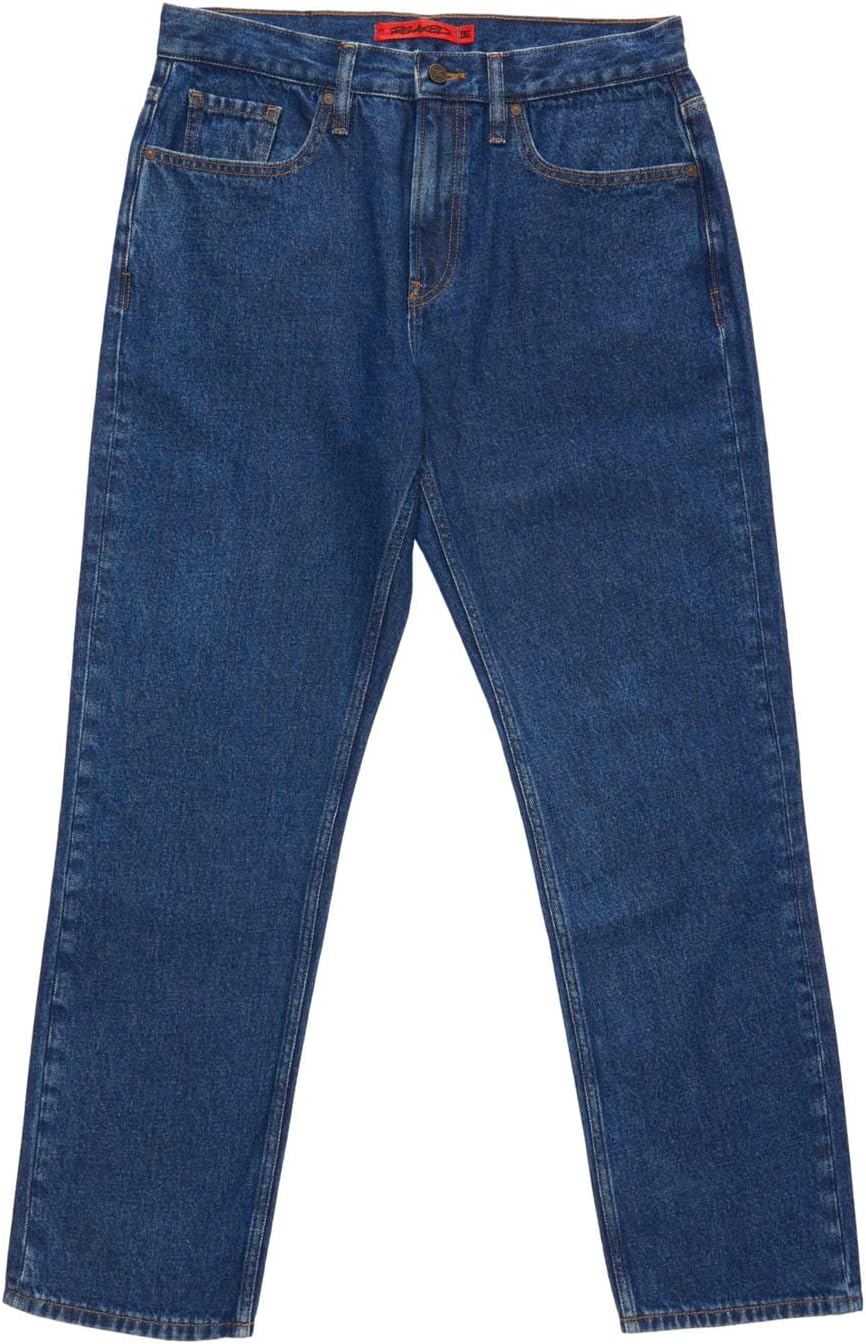 DC Shoes Herren Worker Relaxed Denim Rid Jeans 30W / 32L Blau - Indigo Dark, 30W / 32L Blau - Indigo