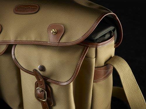 Billingham Hadley Pro Canvas-Kameratasche, Khaki mit beigefarbenen Lederrändern (UK Import) Braun, B