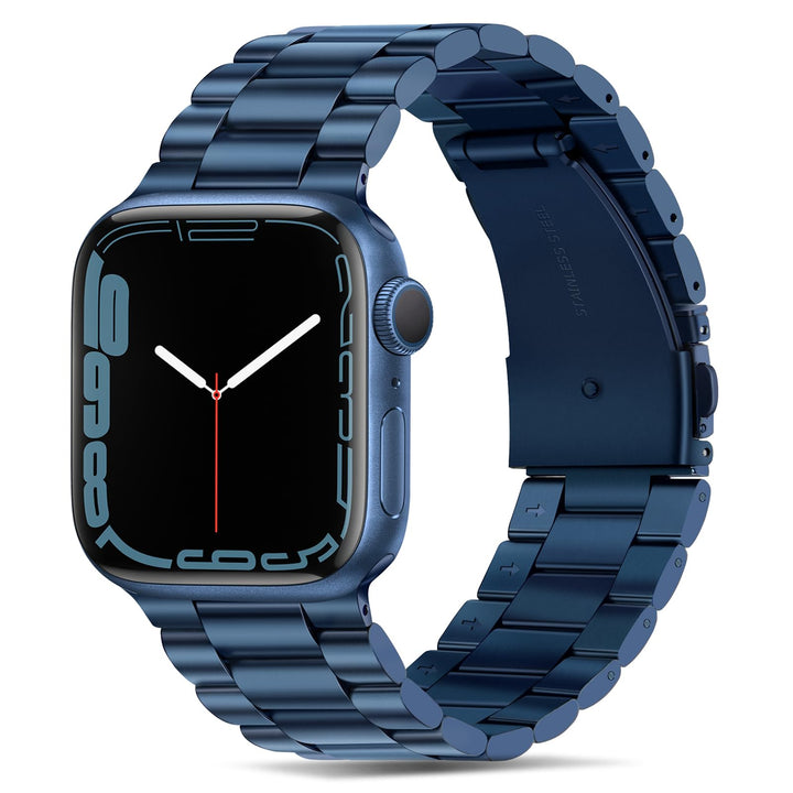 Tasikar Armband Kompatibel mit Apple Watch Armband 41mm 40mm 38mm Prämie Edelstahl Metall Ersatz Arm