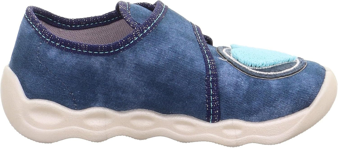 Superfit Mädchen Bubble Hausschuh 38 EU Blau 8020, 38 EU Blau 8020
