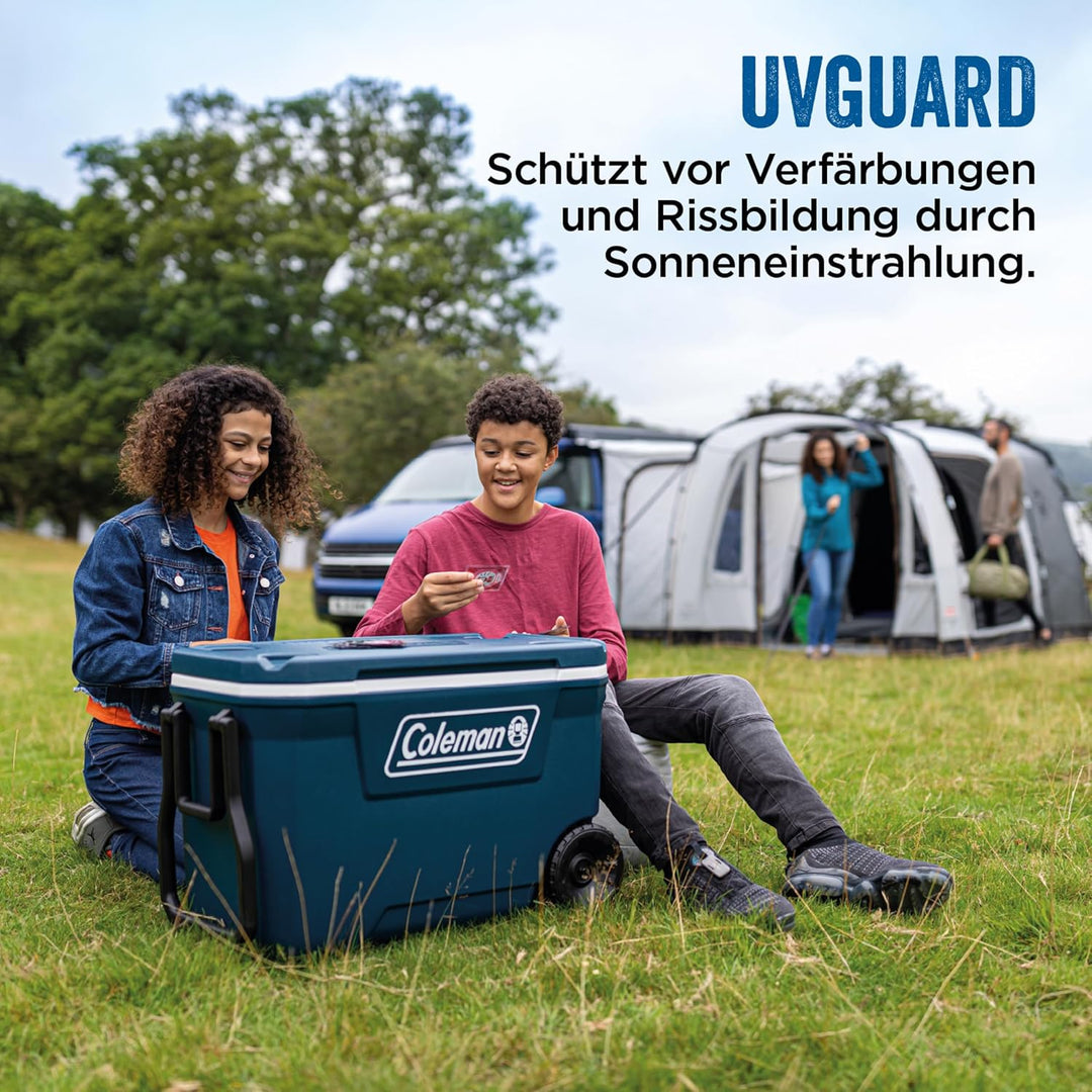 Coleman Xtreme Kühlbox, grosse Thermobox mit Fassungsvermögen, hochwertige PU-Vollschaumkernisolieru