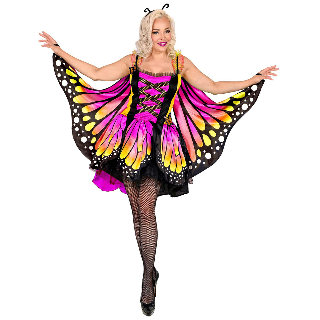 WIDMANN 10861 COSTUME FARFALLA FUCSIA C/ALI S #108A, S