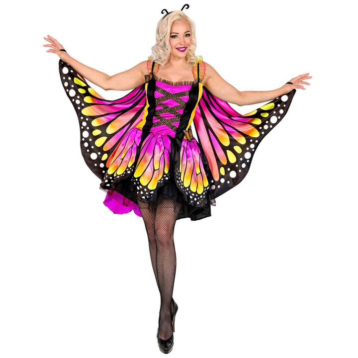 WIDMANN 10861 COSTUME FARFALLA FUCSIA C/ALI S #108A, S