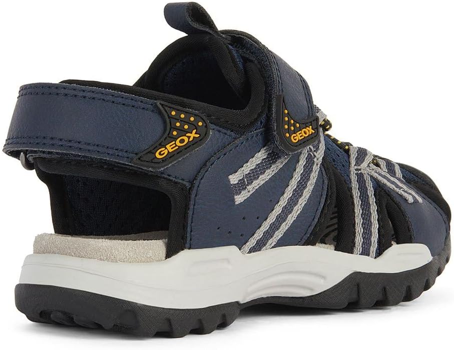 Geox Jungen J Borealis Boy BSandalen 26 EU Navy Grey, 26 EU Navy Grey
