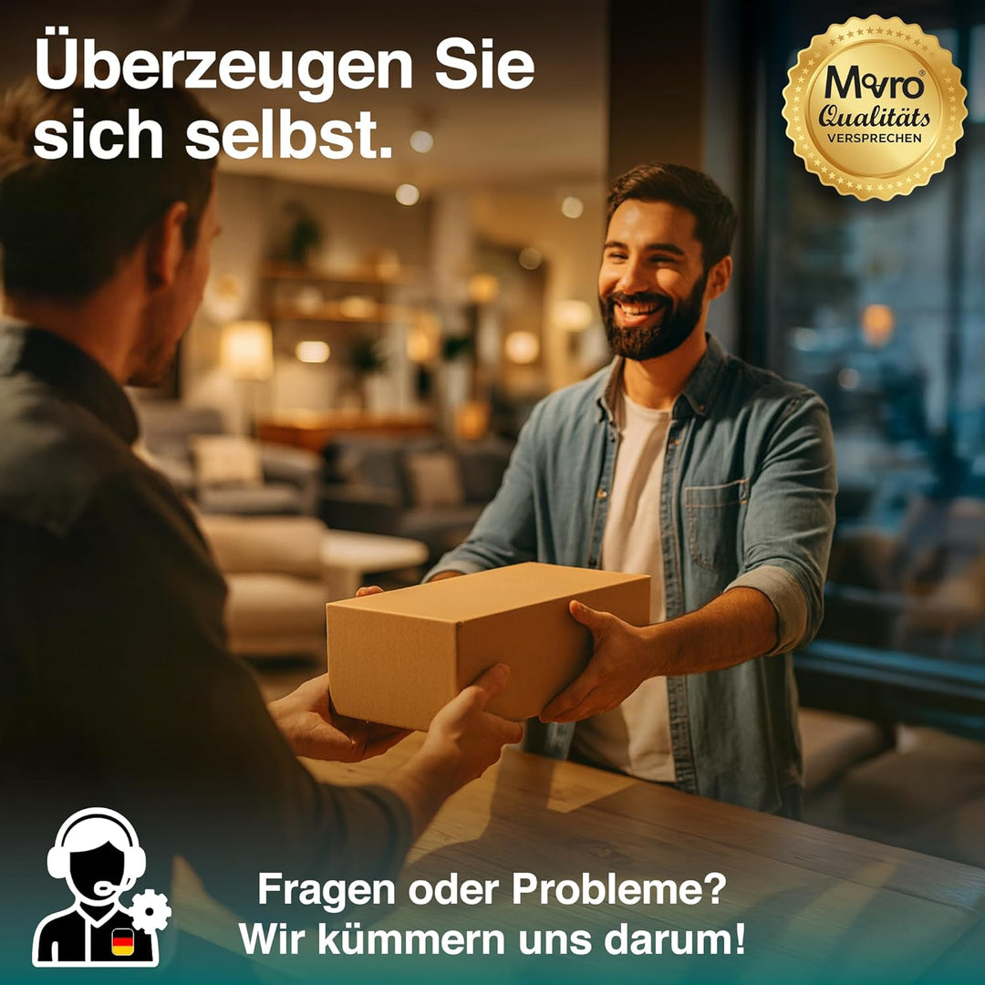 Rollhocker mit Metall-Basis und leisen Softrollen [Neues Modell] – höhenverstellbar, 360° drehbar, k