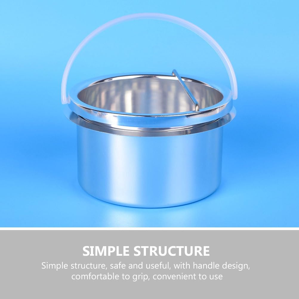 Healeved Wachswärmer Innentopf Aus Aluminium 5.1 Zoll Ersatzbehälter Für Wachsschmelzmaschine Ideal
