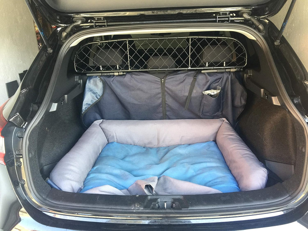 ERGOTECH Trennnetz Trenngitter für NISSAN Qashqai (ab BJ 2017), RDA65-XXS16, für Hunde und Gepäck