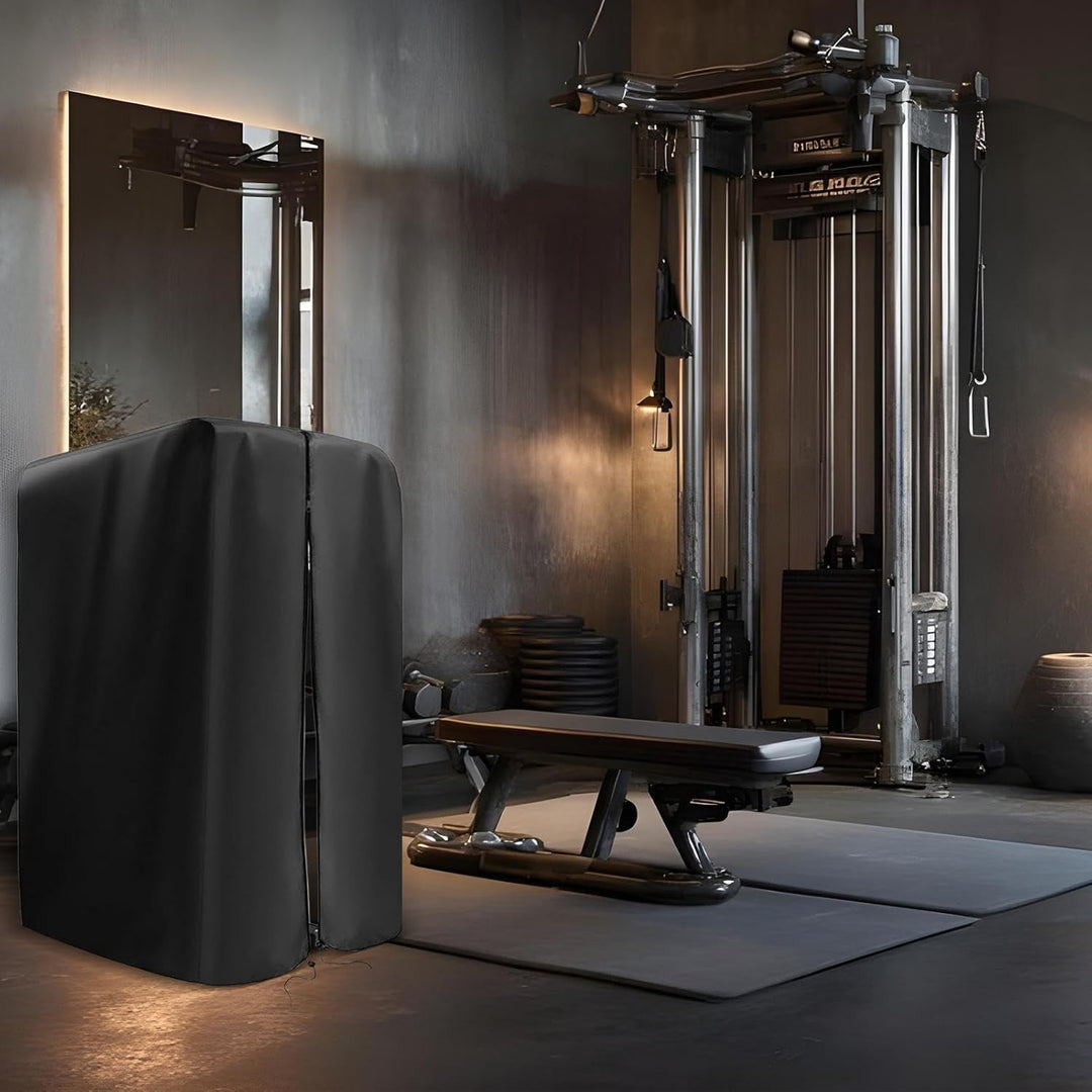 Klimmzugstation, Schutz für Krafttraining, Dip-Ständer – Outdoor-Fitness-Rack, Trainingsgerät, Haube