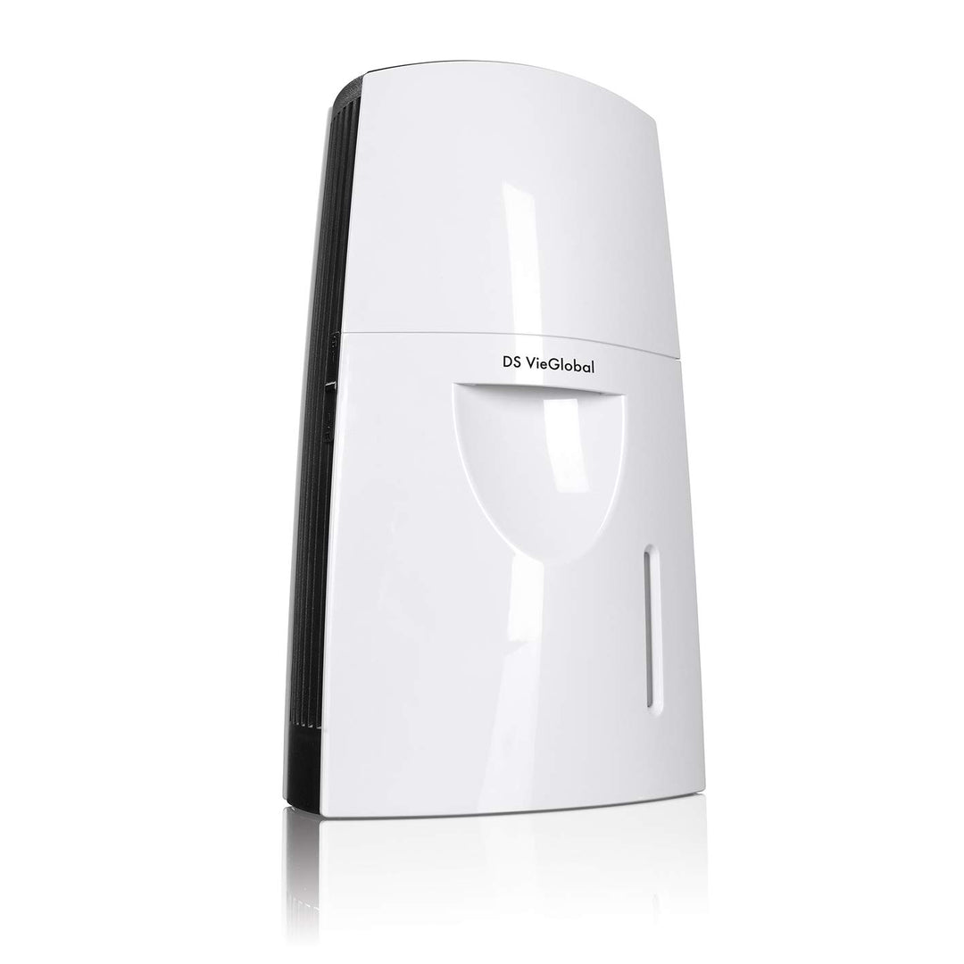 DS VieGlobal Thermalsole-Verdunster, Luftbefeuchter für ein angenehmes Raumklima durch Salzionen | M