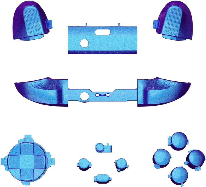 eXtremeRate Tasten Set für Xbox Series X/S Controller(Keine Buchstabenmarken), Ersatzteil Trigger Bu