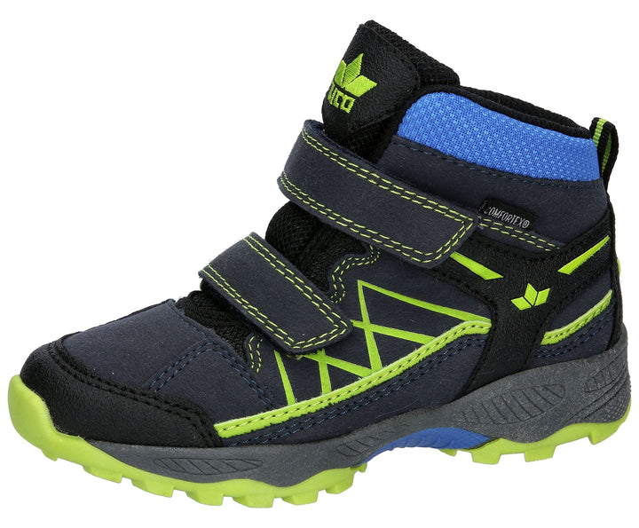 Lico Unisex Kinder Griffin High V Traillaufschuhe 30 EU Marine Blau Lemon, 30 EU Marine Blau Lemon