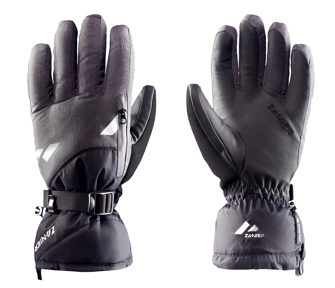 Zanier-Unisex-Handschuhe-RIDE.GTX 6.5 Schwarz, Anthrazit, 6.5 Schwarz, Anthrazit