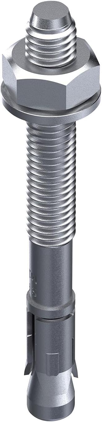 TOX Bolzenanker S-Fix Pro M10 x 135/55 mm 25 Stück 04010219 verzinkt M10 x 135/55 mm Für gerissenen