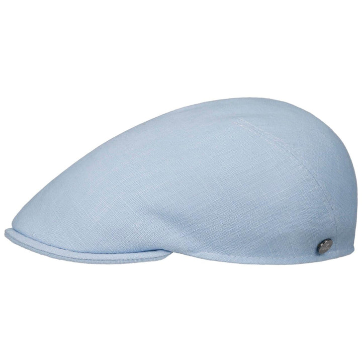LIERYS Elegantes Design: Die melierte dunkelblaue Flatcap besticht durch ihre frische Ausstrahlung u