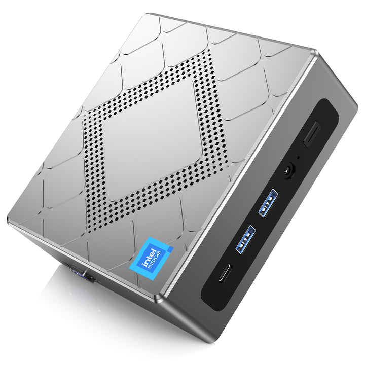 NiPoGi CK10 Mini PC Ιntel Core i5-12450H(8C/12T, bis zu 4,40 GHz), 16GB DDR4 512GB M.2 NVMe SSD Mini
