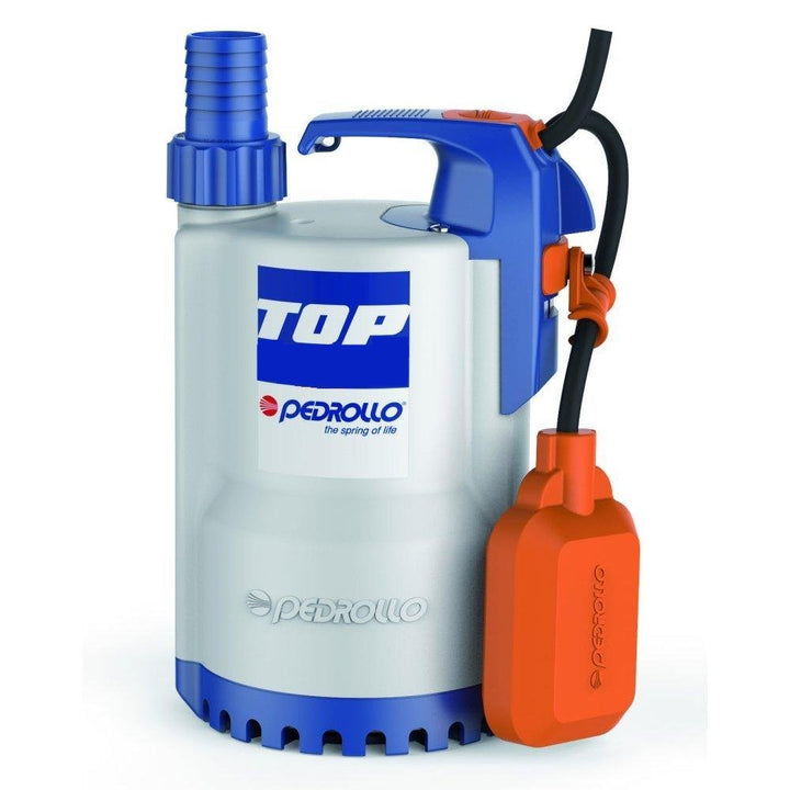 Pedrollo Submersible Drainage Electric Pump Clear Water TOP1 5MT 0,33Hp 240V