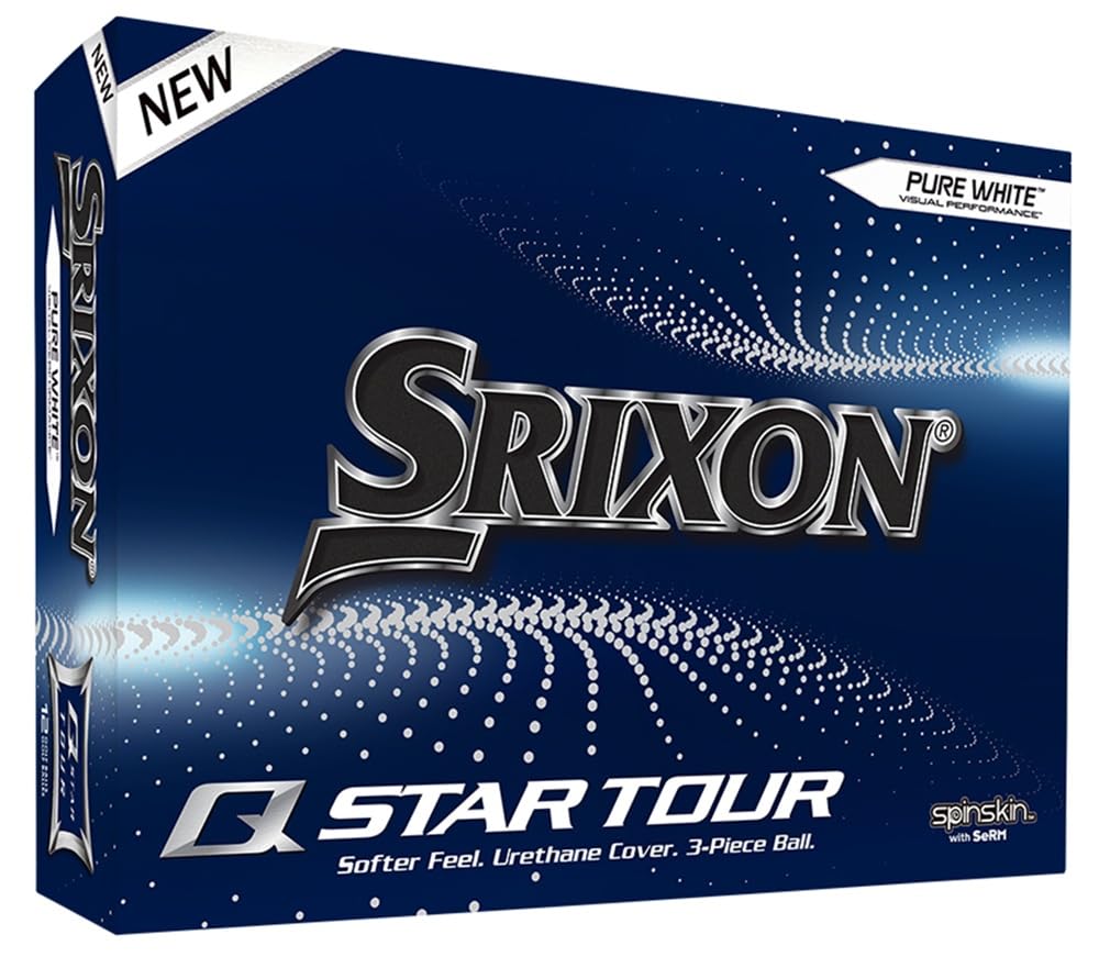 Srixon Q-Star Tour Golfbälle Weiss, Weiss
