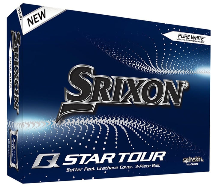 Srixon Q-Star Tour Golfbälle Weiss, Weiss
