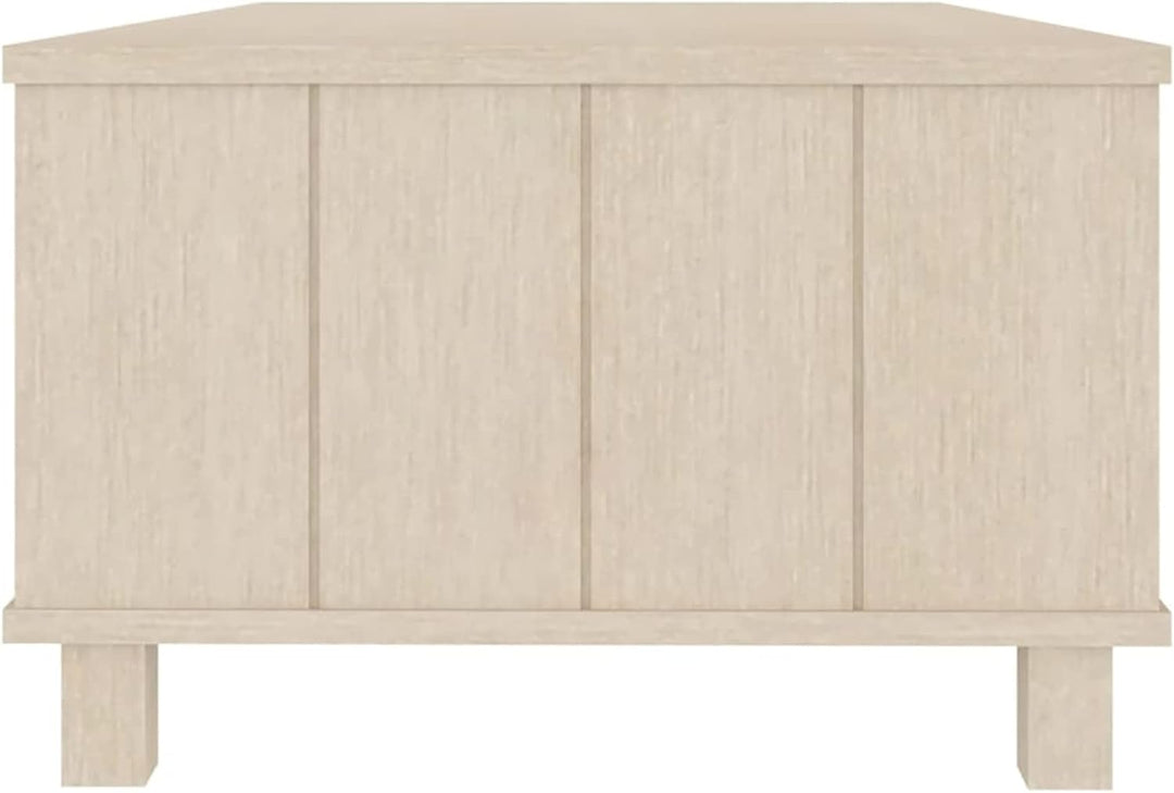 Gecheer Couchtisch mit Schublade Beistelltisch Wohnzimmertisch Kaffeetisch Sofatisch Teetisch Massiv