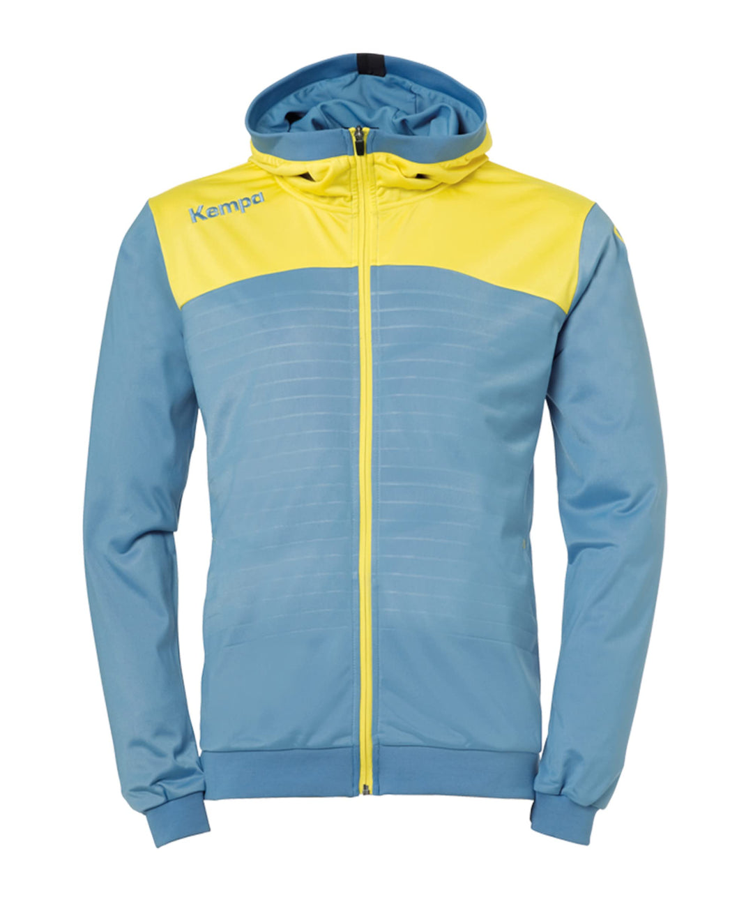 Kempa Kinder Emotion 2.0 Kapuzenjacke Kinder Jacke M dove blau/limonengelb, M dove blau/limonengelb