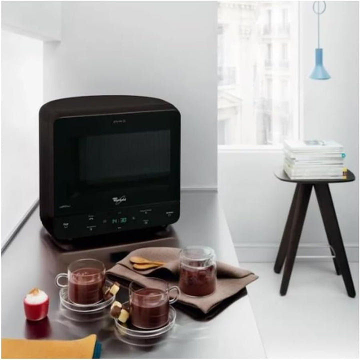 Whirlpool MAX34 BL Mikrowellenherd, freistehend,13 l 700 W