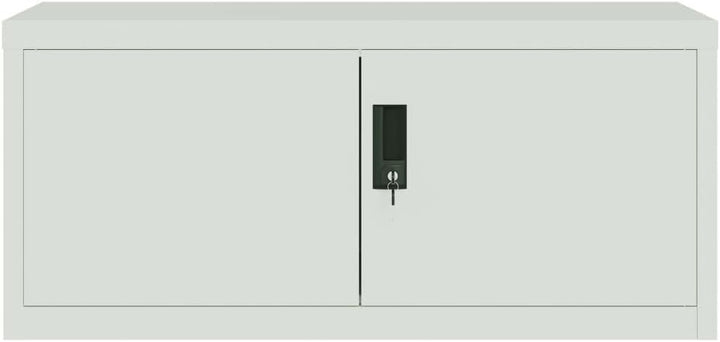 Cozynest Aktenschrank, Büroschrank mit Einlegeboden, Abschliessbar Metallschrank Schrank mit Türen,