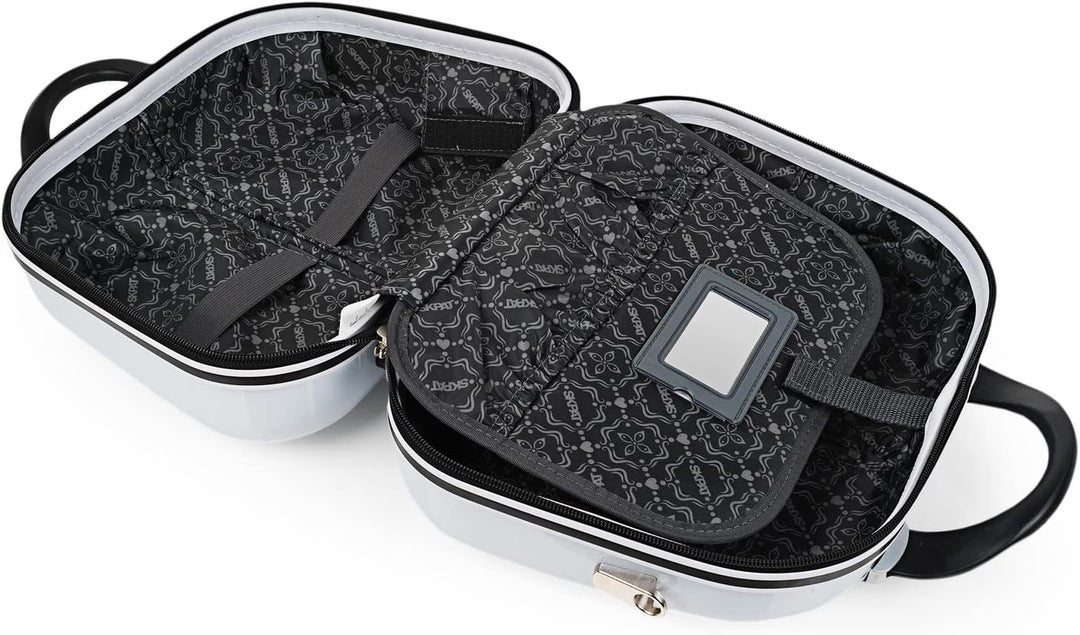 SKPAT - Kosmetikkoffer Hartschale Gross, Beautycase Damen, Trolley &amp; Handgepäck Koffer: Beauty Case