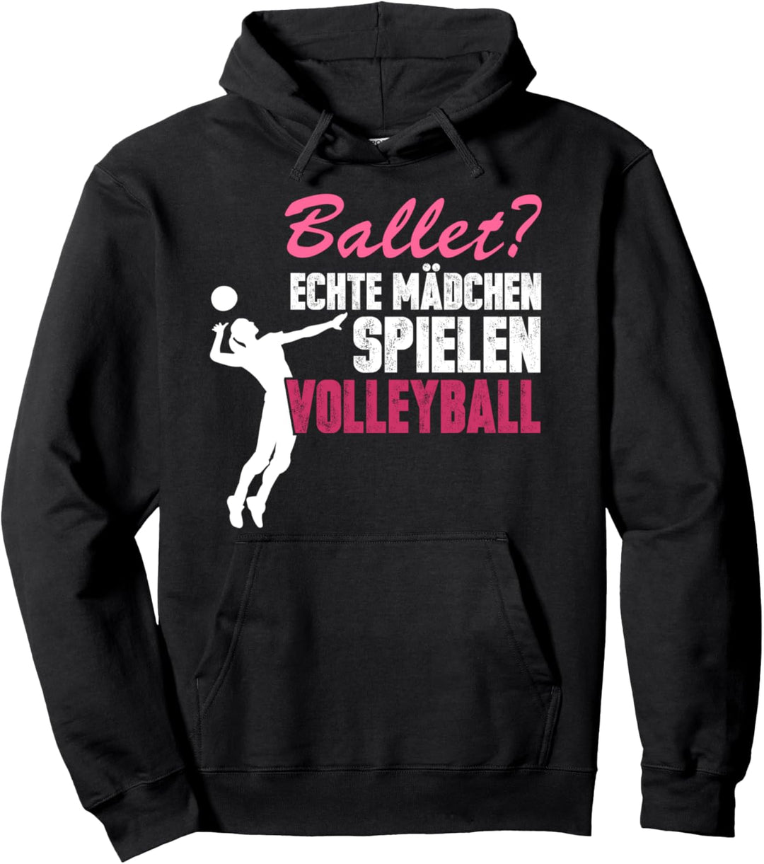 Volleyball Volleyballerin Beachvolleyball Pullover Hoodie