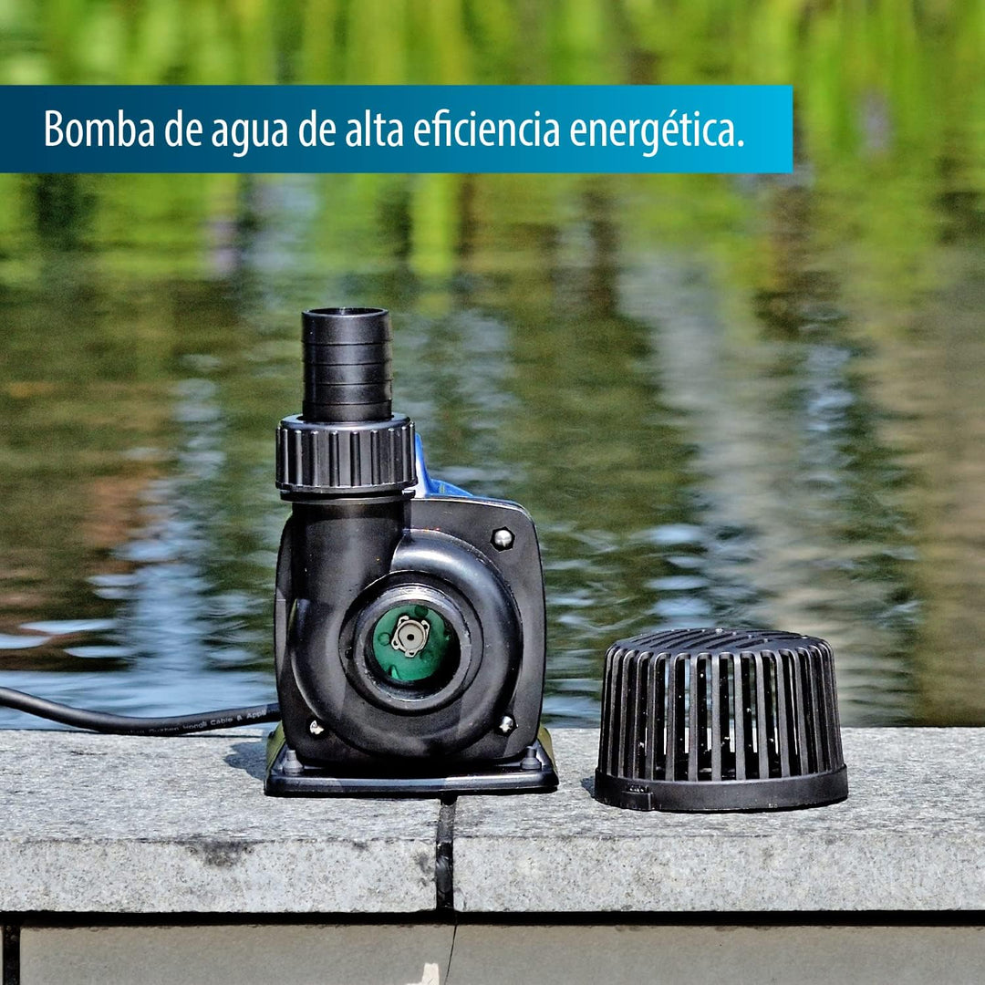 AquaForte DM-3.500 Teich/Filterpumpen, 25 Watt, Maximale Durchfluss 3.5 m3/Stunde, Maximale Förderhö