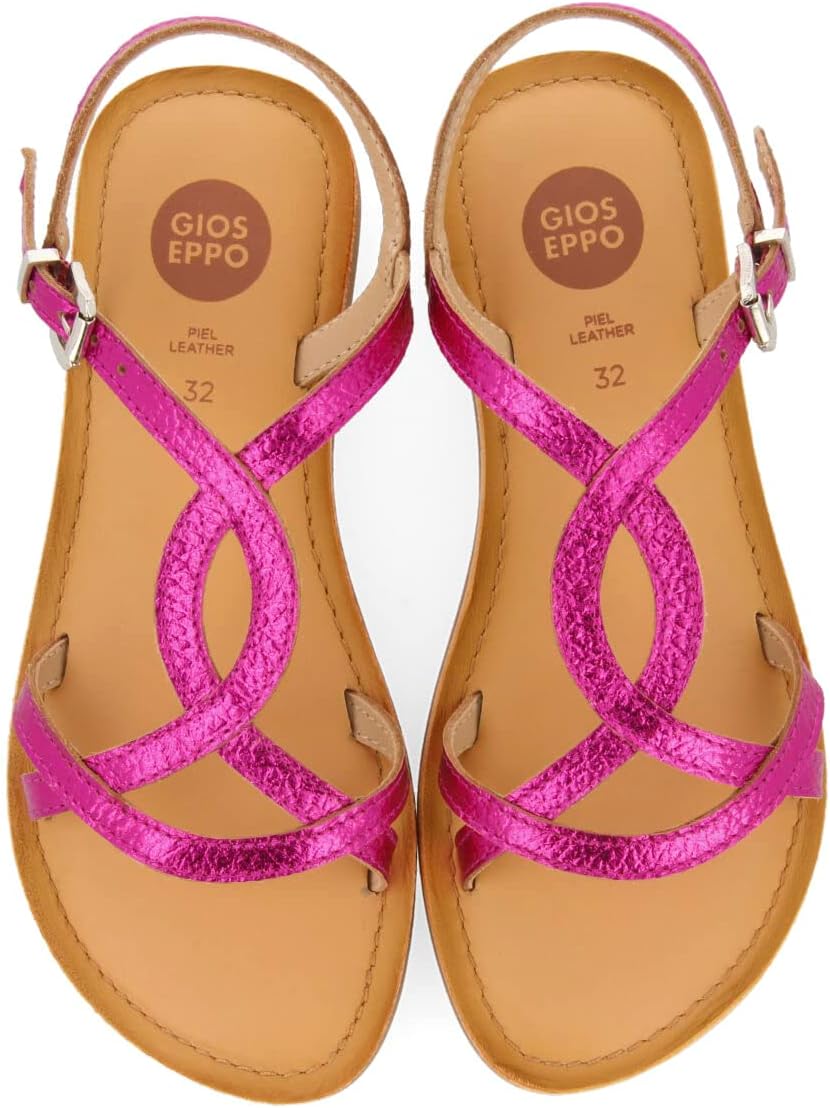 GIOSEPPO Mädchen Parobe Flache Sandale 32 EU Fuchsia, 32 EU Fuchsia