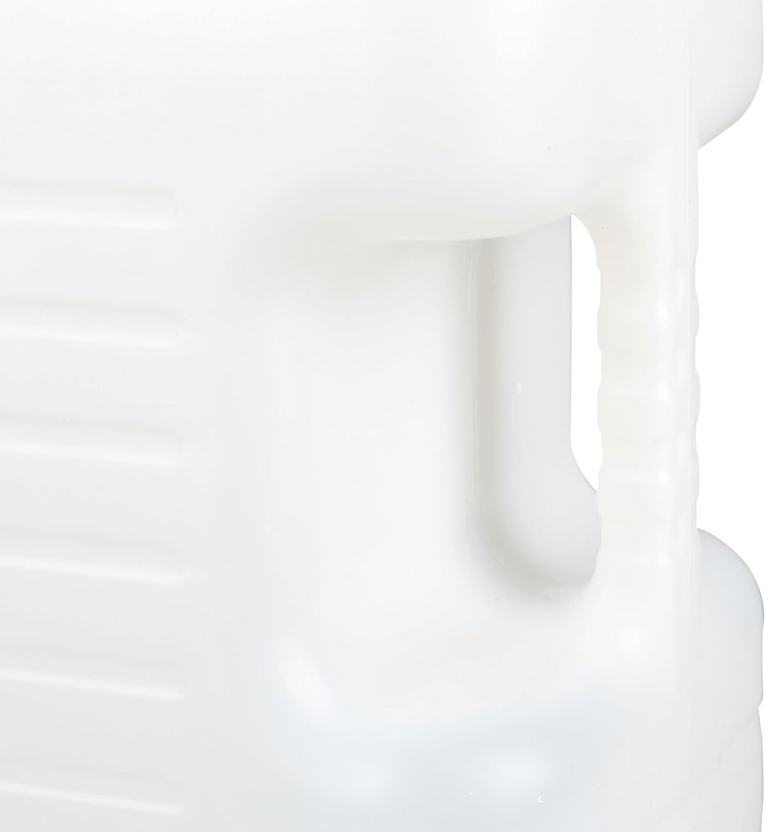 Relaxdays 20 L Wasserkanister, Ablasshahn, Schraubdeckel, tragbarer Trinkwasserkanister, BPA-frei, C