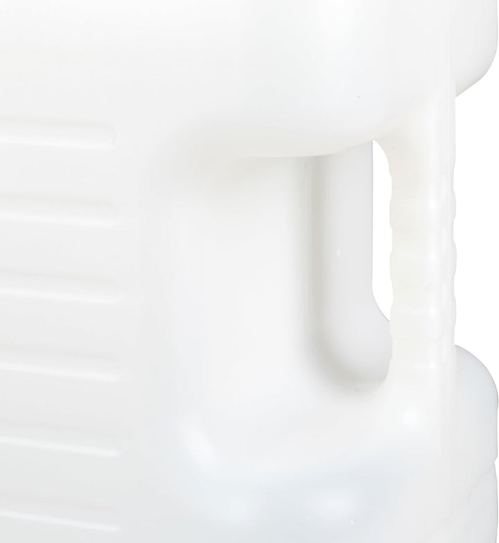 Relaxdays 20 L Wasserkanister, Ablasshahn, Schraubdeckel, tragbarer Trinkwasserkanister, BPA-frei, C