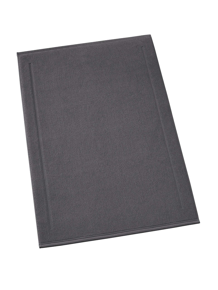 De Witte Lietaer 171127 Contessa Luxe Badteppich, 100% Baumwolle, Grau (201239), 60 x 100 cm 60 x 10