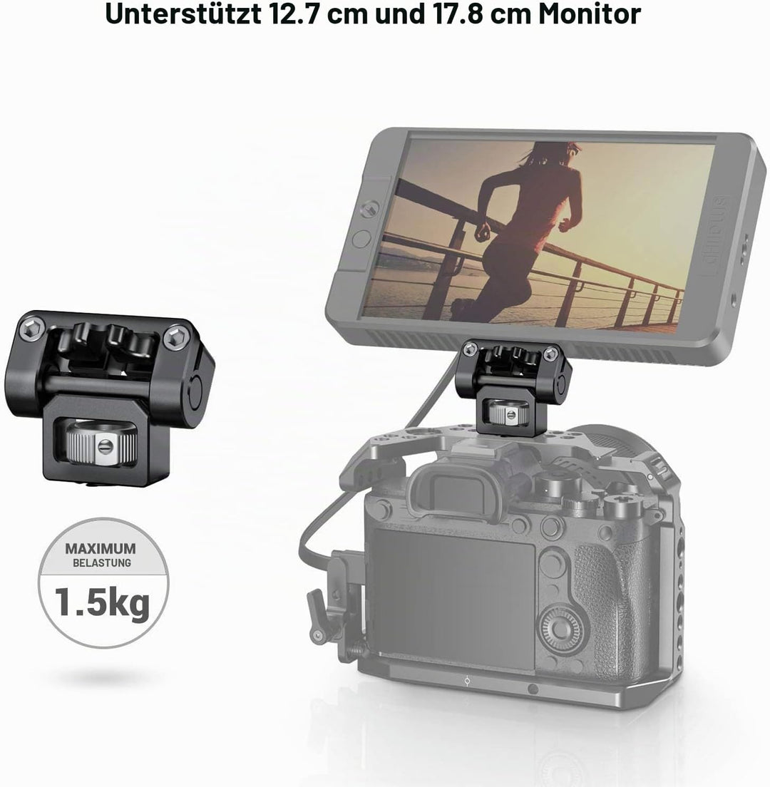 SMALLRIG Kamera Monitor Mount um 146 Grad Neigen mit Locating Pins für Arri Standard - 2174