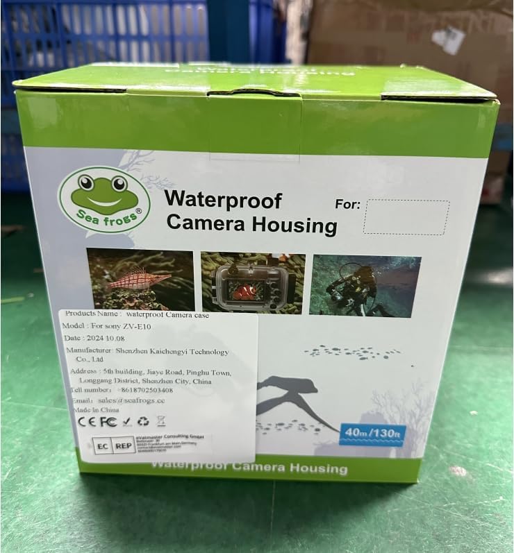 Sea Frogs SF-S-ZV-1 Kamera-Gehäuse, wasserdicht, 40 m, SF-S-ZV-1