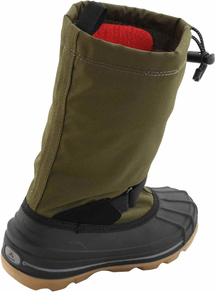 Kamik Unisex Kinder Waterbug8g Winterstiefel Dark Olive 33/34 EU, Dark Olive 33/34 EU