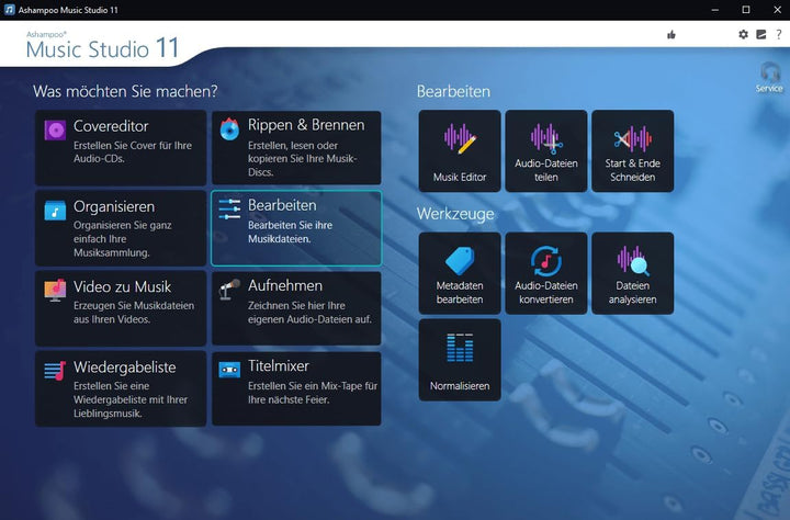 Music Studio 10 - Audio Recorder, professionelles Tonstudio zum Aufnehmen, Bearbeiten und Abspielen