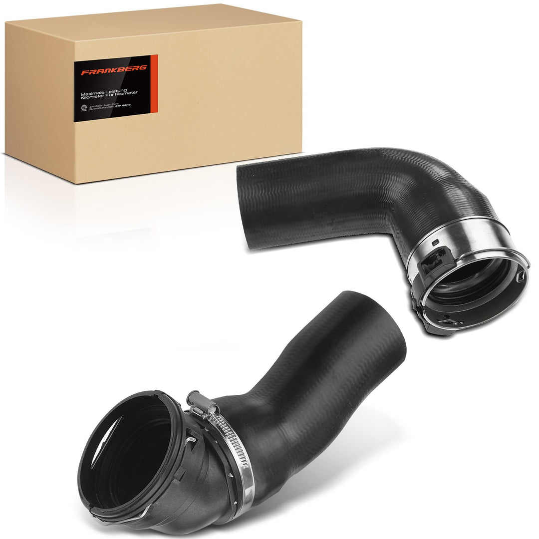 2x Ladeluftschlauch Turboschlauch für 5er E60 5er Touring E61 525 530 2.5L 3.0L Diesel 2002-2010 116