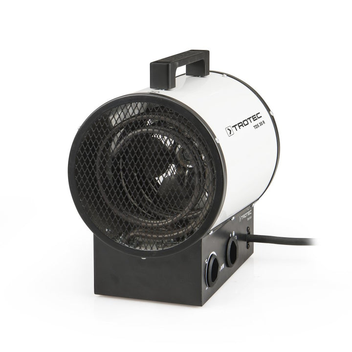 TROTEC Bauheizer TDS 30 R – Heizleistung 2,5 kW / 5 kW – Elektroheizer Luftmenge 580 m³/h – Heizlüft