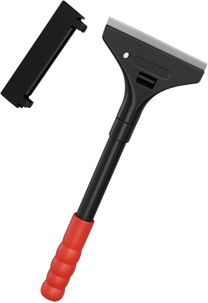 Green Home Farbschaber PREMIUM 30 cm Tapetenschaber [Schnellwechselvorrichtung] - 100 mm inkl. 5 Ers